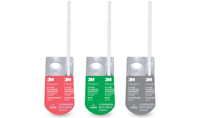 CLINPRO CLEAR UNIT DOSE VALUE PACK ASSORTED (800/PK)