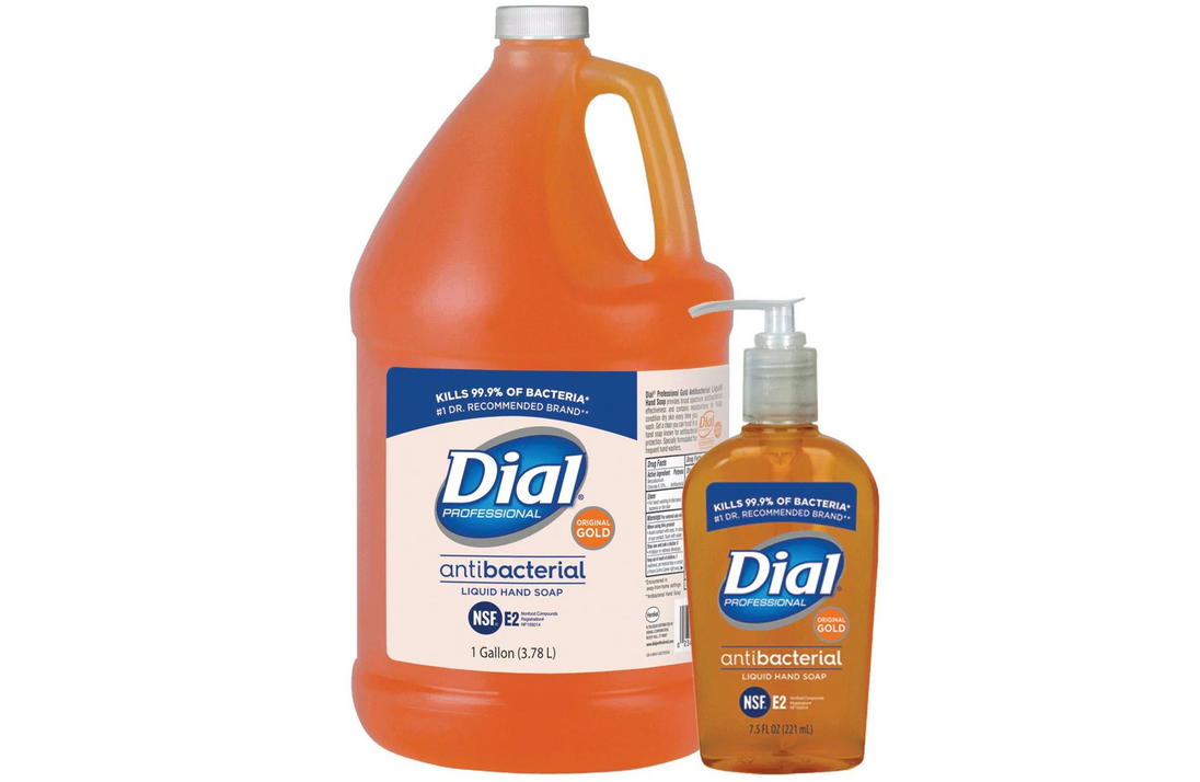 DIAL GOLD LIQUID SOAP W/MOISTURIZERS
